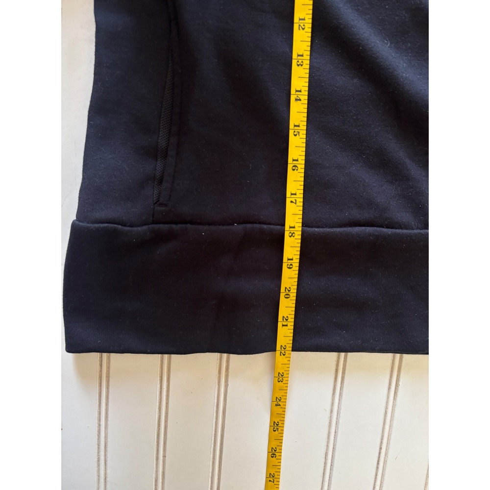 Nike Dri-FIT Hoodie Black Graphic Sleeve Swoosh Sweatshirt Mens XL - Picture 9 of 9